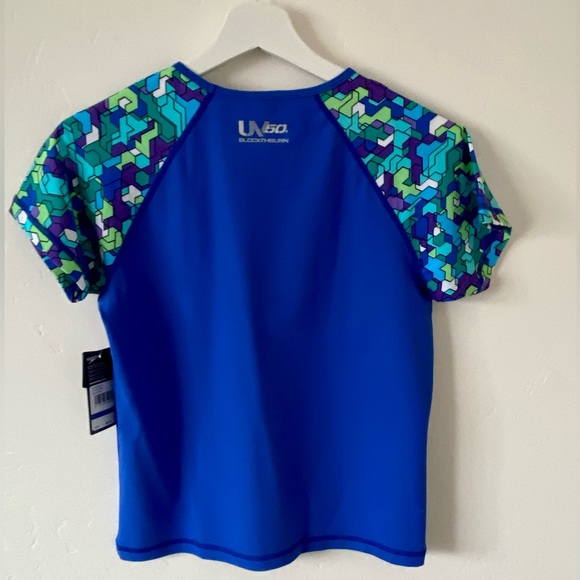 Speedo Girls Rash Guard NWT - Picture 3 of 9